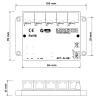 ATTE APT-5-50 switch 5x GE, 1x PoE+++ IN, 4x PoE++ OUT