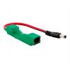 ATTE ASDC-12-121-HS przetwornica PoE 35 - 56 V > 12 V, wejście RJ45, wyjście wtyk DC