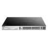 D-Link DGS-3130-30PS/SI zarządzalny switch (przełącznik) 24x GE, 2x 10GE, 4x SFP+, 24x PoE OUT (802.3af/at)