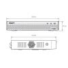 Dahua NVR2108HS-4KS2 (seria Lite) rejestrator IP, 8 kanałów, 3840x2160, 1x Sata III (maks. 6 TB)