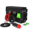 Green Cell INV05DE Przetwornica napięcia 12V DC do 230V AC 300W/600W Czysta sinusoida