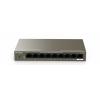 IP-COM F1109P-8-102W switch (przełącznik) 9x FE, 8x PoE OUT (802.3af/at), 92 W