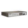 IP-COM Pro-S8-150W zarządzalny switch (przełacznik) Layer 3, 9x GE, 1x SFP, 8x PoE OUT (802.3af/at), 130 W (ProFi)