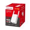 Mercusys ME60X wzmacniacz sygnału Wi-Fi 6 AX1500, 1x GE, EasyMesh