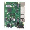 MikroTik RB450Gx4 router 5x GE, microSD, PoE IN + PoE OUT