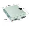 Opton mufa światłowodowa FDB-0212G 2 IN 12 OUT, dyby, ramka na adaptery