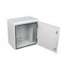 Opton nasłupowa szafa zewnętrzna Rack 19" 12U, 59/66/43, cybant w zestawie