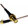 Pigtail MMCX- RP-SMA/m (30cm)