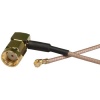 Pigtail U.FL - RP-SMA/ż (20 cm) kątowy