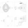 RF Elements HG3-CC-A30 asymetryczna antena horn 5 GHz 30° 20,5 dBi, złącza N żeńskie