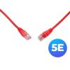 Solarix C5E-155RD-0.5M patchcord UTP kat. 5e, kolor czerwony, długość 0,5 m