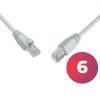 Solarix C6-315GY-10MB patchcord SFTP kat. 6, kolor szary, długość 10 m