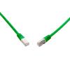 Solarix C6A-315GR-1MB patch cord S/FTP kat. 6A LSOH 1m zielony