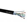 Solarix SXKD-5E-FTP-SAM kabel FTP kat. 5e, miedziany, zewnętrzny z linką nośną, 305m