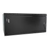 Stalflex S-RC19-4U-350MB szafa Rack 19" 4U 350 mm, drzwi pełne, czarna (wisząca)