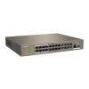 Tenda TEF1126P-24-250W switch 24x FE, 1x GE, 1x SFP, 24x PoE OUT (802.3af/at)