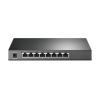 TP-Link T1500G-8T(TL-SG2008) switch Smart Jetstream 8x GE, zasilanie DC, wejście PoE+