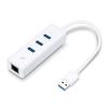 TP-Link UE330 Karta sieciowa Ethernet do USB 3.0 z 3-portowym Hubem USB 3.0