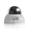 Ubiquiti AI Dome zewnętrzna kamera IP 8 Mpix (4K) IK10, microSD, mikrofon, biała