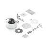 Ubiquiti AI Dome zewnętrzna kamera IP 8 Mpix (4K) IK10, microSD, mikrofon, biała